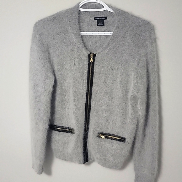 CLUB MONACO GREY SWEATER - Picture 1 of 6